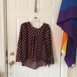 Women’s large long sleeve blouse